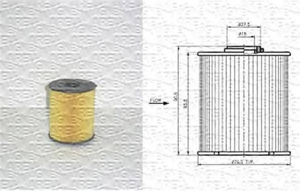 MAGNETI MARELLI 213908582000 Паливний фільтр