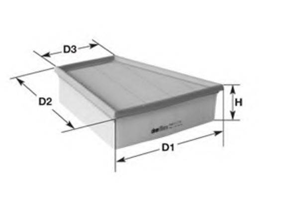 MAGNETI MARELLI 152071758500 Повітряний фільтр