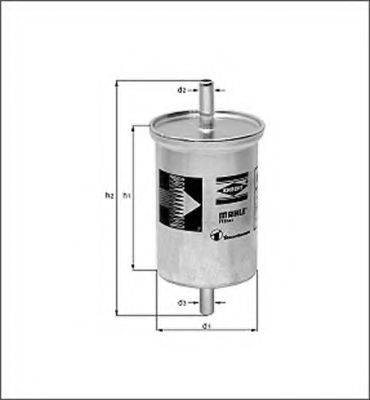 MAGNETI MARELLI 154098846440 Паливний фільтр