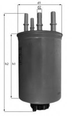 MAGNETI MARELLI 154068312590 Паливний фільтр