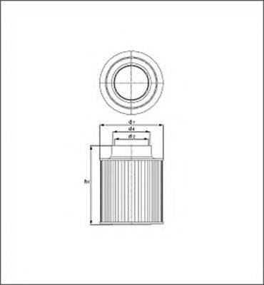 MAGNETI MARELLI 154074628980 Повітряний фільтр