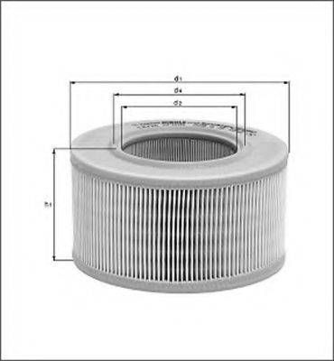 MAGNETI MARELLI 154087008580 Повітряний фільтр