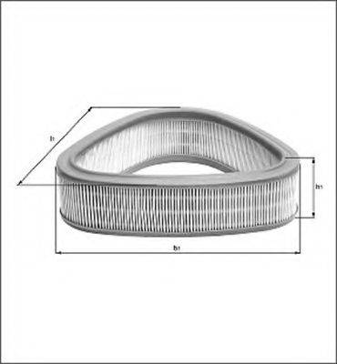 MAGNETI MARELLI 154084511710 Повітряний фільтр