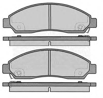 MAGNETI MARELLI 363916060802 Комплект гальмівних колодок, дискове гальмо