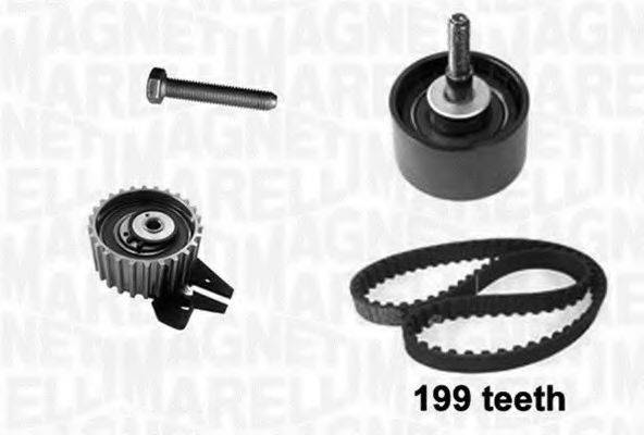 MAGNETI MARELLI 341301040000 Комплект ременя ГРМ