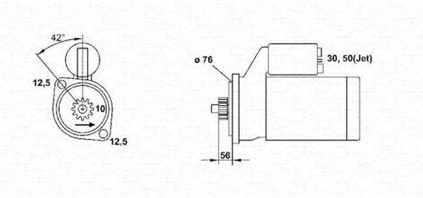 MAGNETI MARELLI 943251327010 Стартер