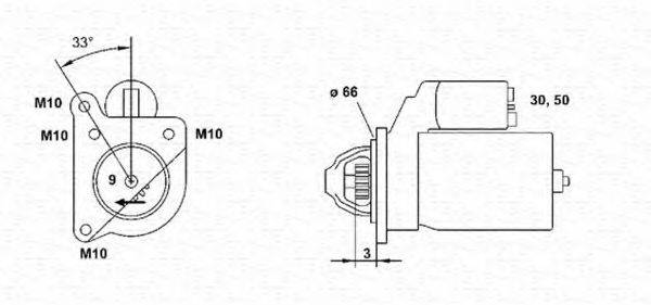 MAGNETI MARELLI 943251915010 Стартер