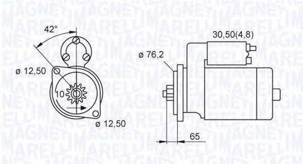 MAGNETI MARELLI 063521230140 Стартер