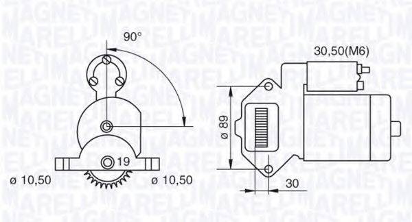 MAGNETI MARELLI 063720003010 Стартер