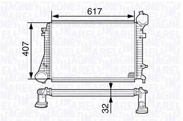 MAGNETI MARELLI 351319202010 Інтеркулер