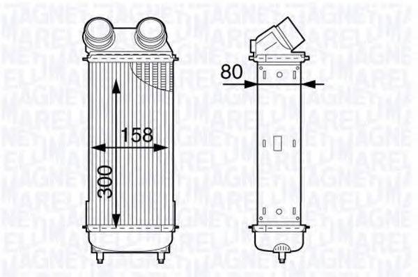 MAGNETI MARELLI 351319202070 Інтеркулер