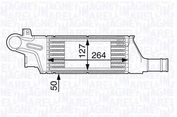 MAGNETI MARELLI 351319202130 Інтеркулер