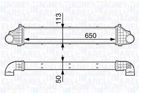 MAGNETI MARELLI 351319202600 Інтеркулер