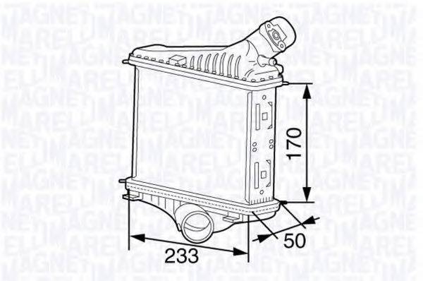 MAGNETI MARELLI 351319202660 Інтеркулер