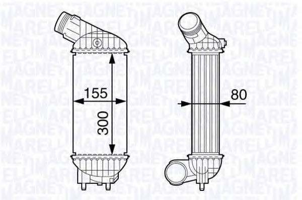 MAGNETI MARELLI 351319202790 Інтеркулер