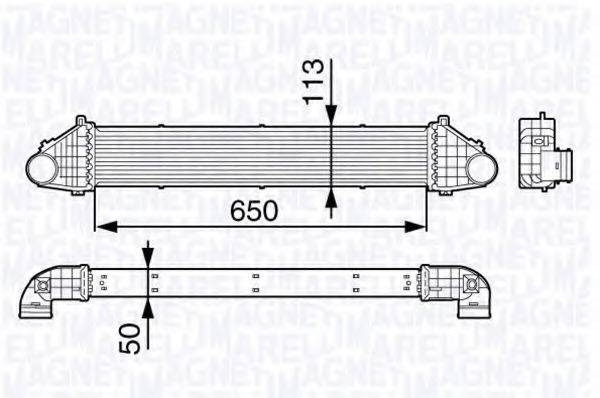 MAGNETI MARELLI 351319202990 Інтеркулер