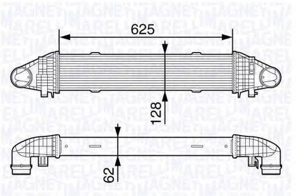 MAGNETI MARELLI 351319203340 Інтеркулер