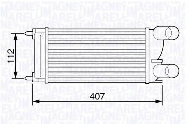 MAGNETI MARELLI 351319203550 Інтеркулер