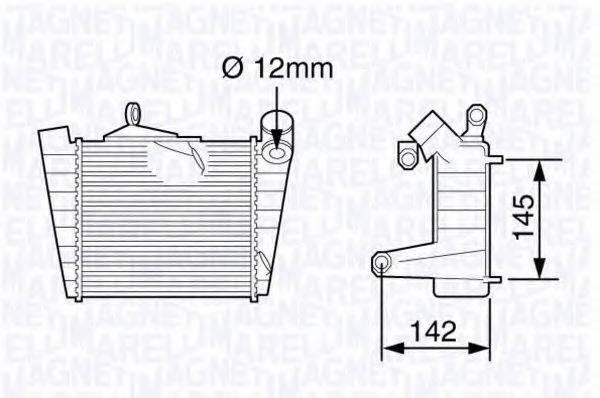 MAGNETI MARELLI 351319203620 Інтеркулер