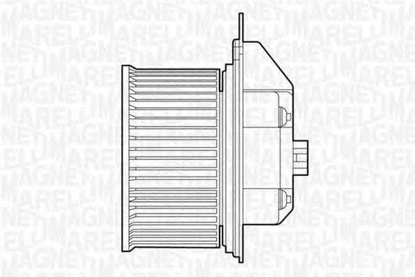 MAGNETI MARELLI 069412516010 Вентилятор салону