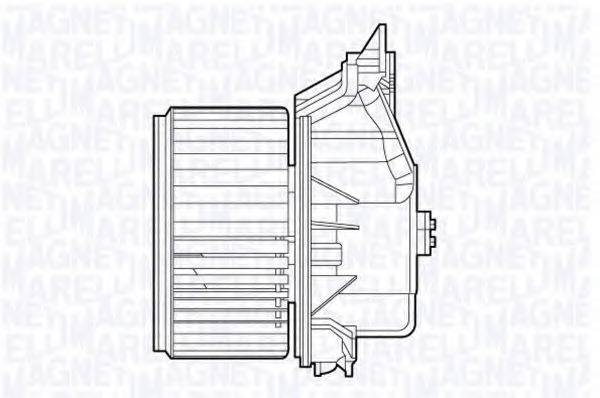 MAGNETI MARELLI 069412657010 Вентилятор салону