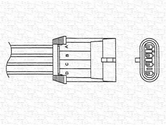 MAGNETI MARELLI 460001954010 Лямбда-зонд